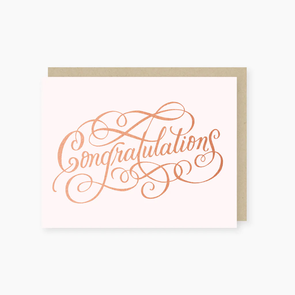 Congratulations _ Rose Gold