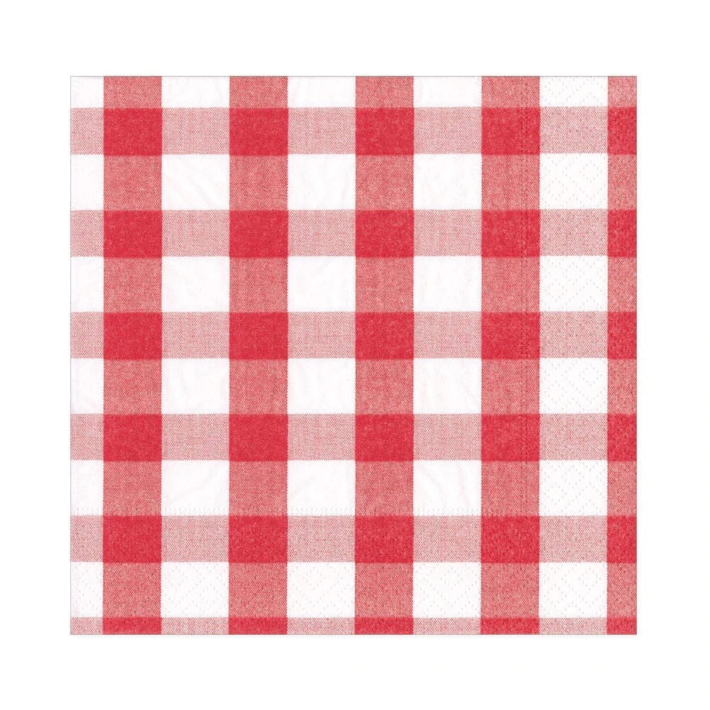 Gingham Red Luncheon