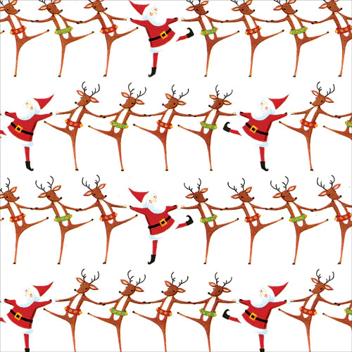 Christmas Can Can Gift Wrap
