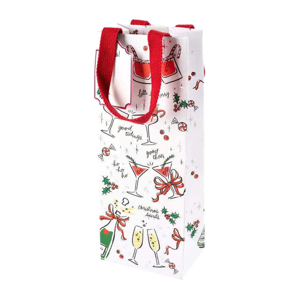 Wine Bag with Festive Spirits