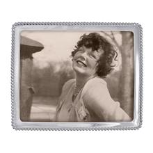Silver beaded picture frame 8x10