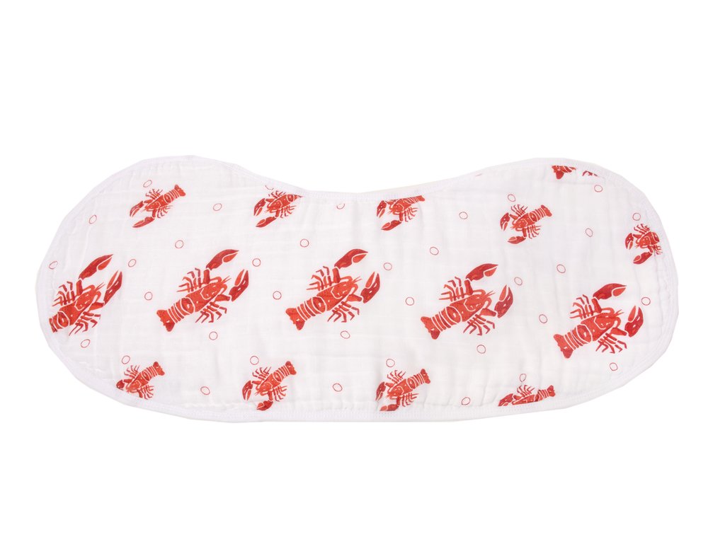 Heads or Tails Bib & Burp Cloth
