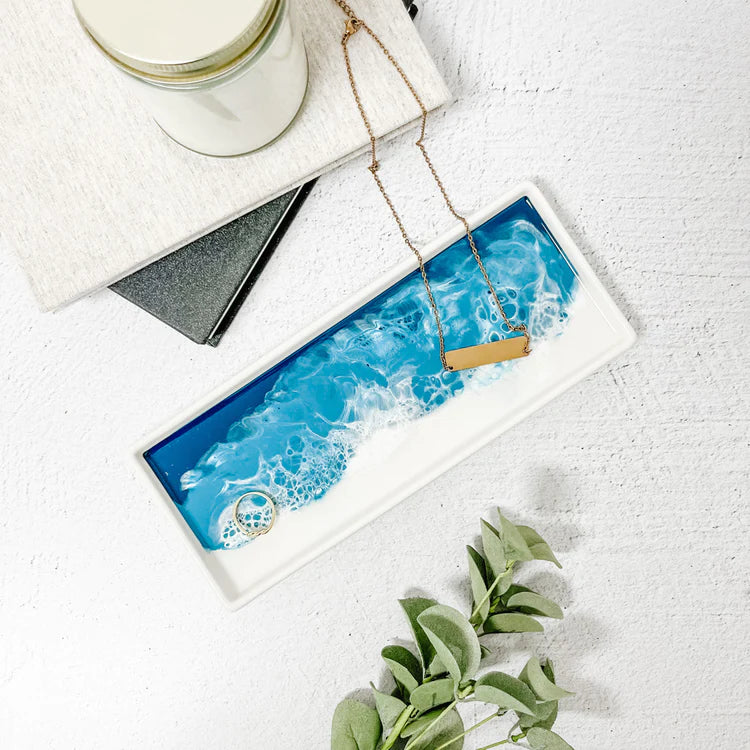 Ocean Vibes Ceramic Tray