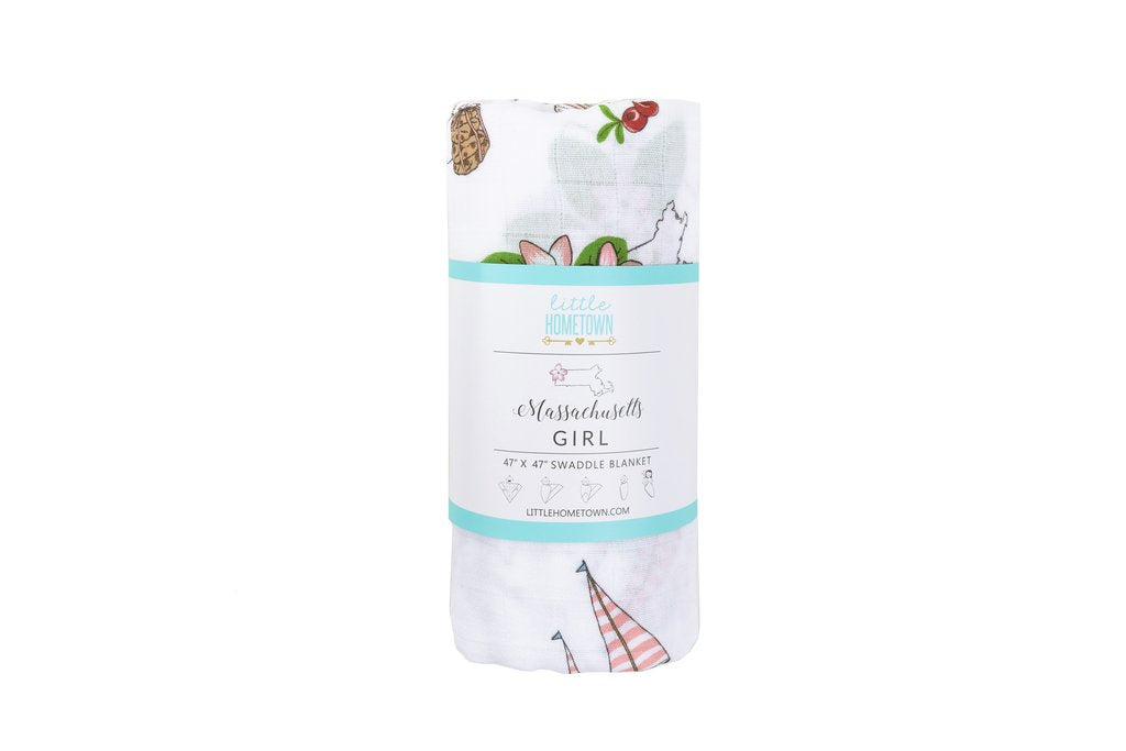 Massachusetts Girl Swaddle