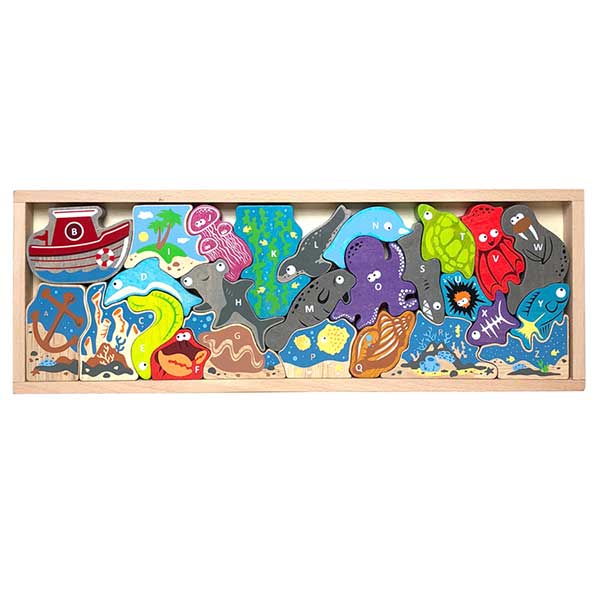 Ocean A to Z Puzzle