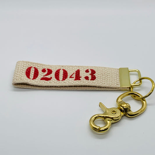 02043 Red Keychain
