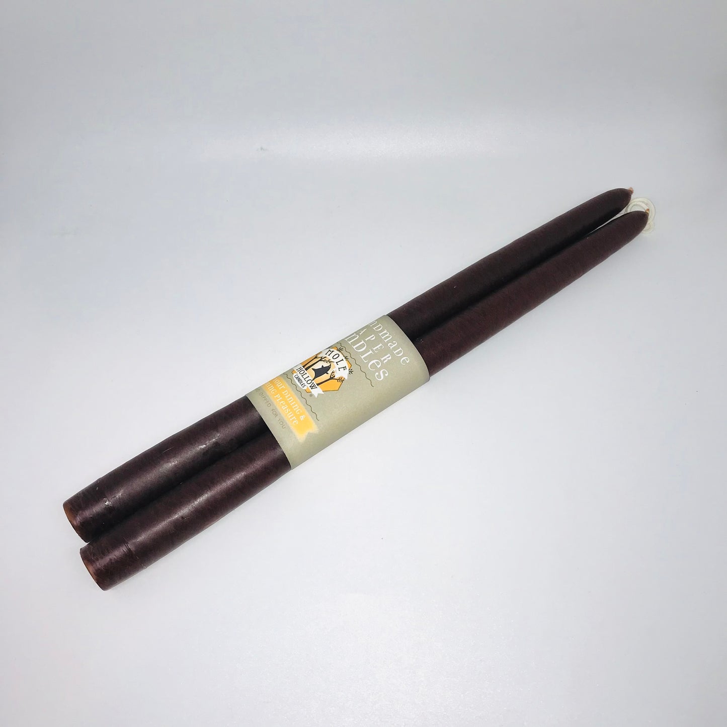12" Taper _ Chestnut Brown (Set of 2)