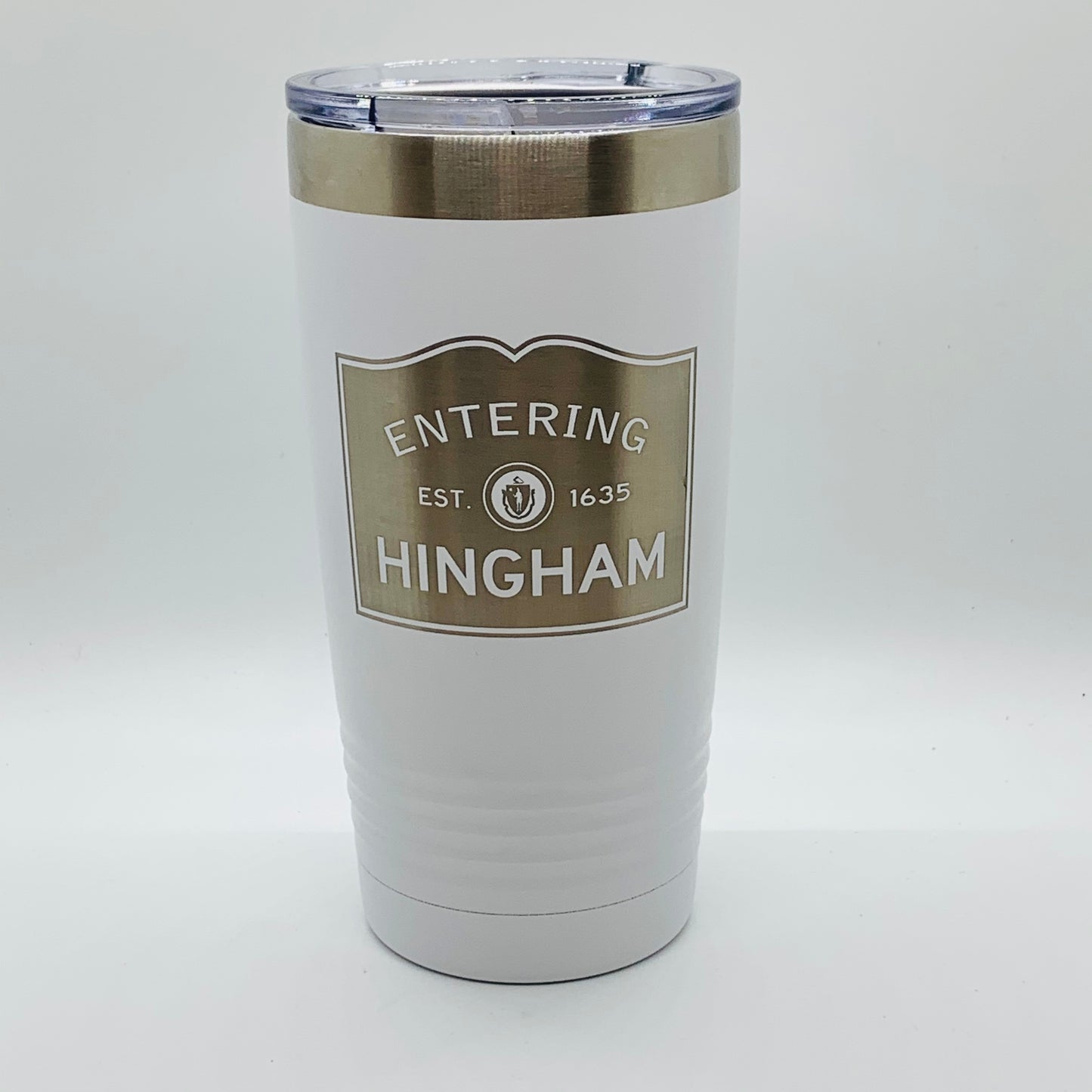 Hingham White Insulated Tumbler