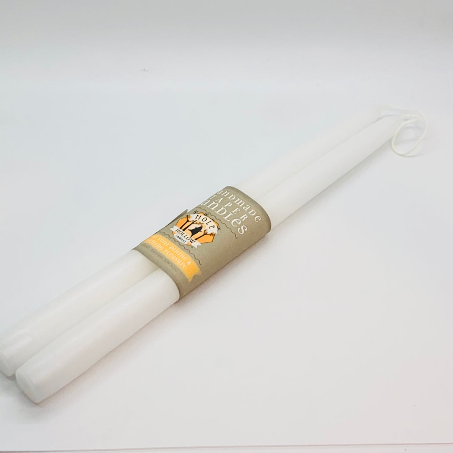 12" Taper _ Stark White (Set of 2)