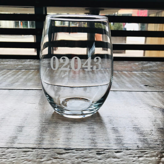 Custom Stemless Wine Glasses