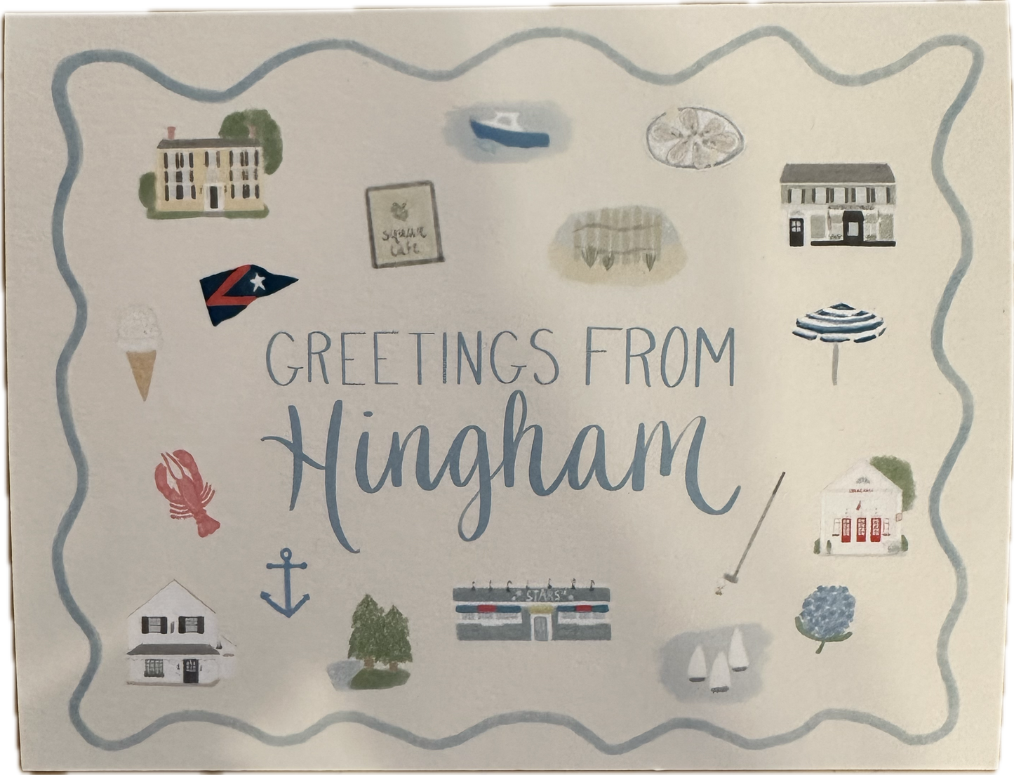 Hingham Icon Postcard