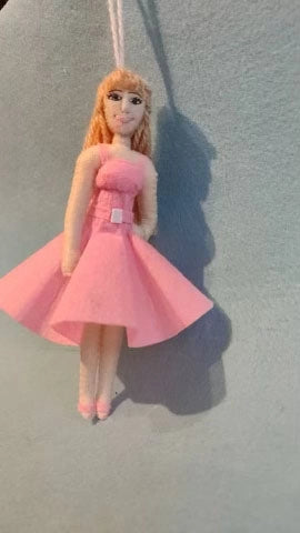 Margot Robbie 'Barbie' Ornament