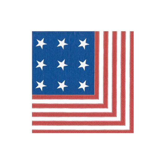 Star Spangled Cocktail Napkin