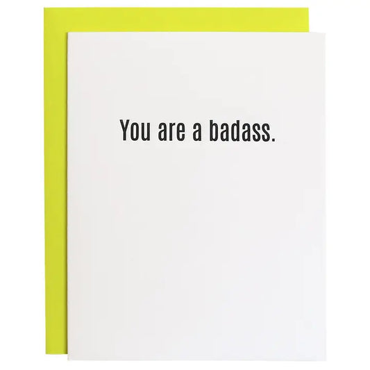 You are a Bad*ss Card