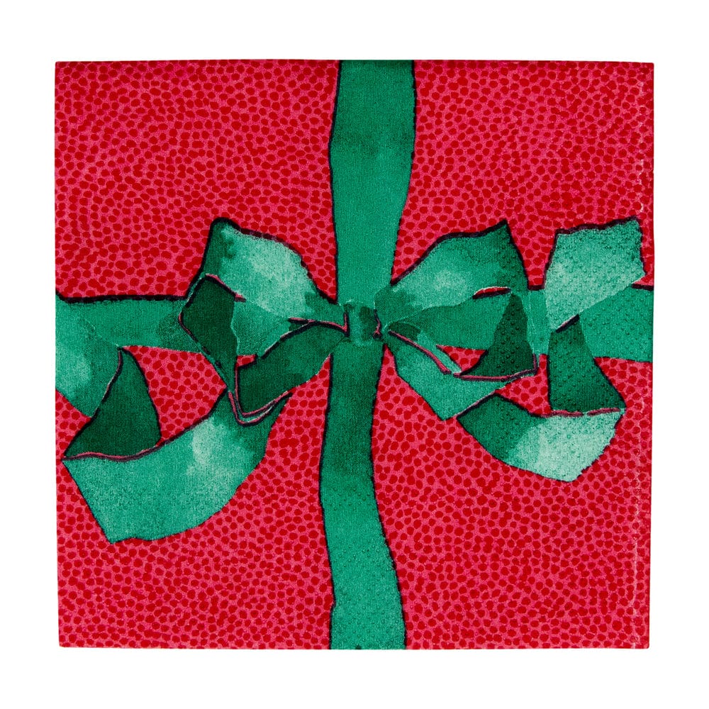 Tied With a Bow Cocktail Napkin