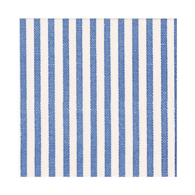 Melograno Stripe Blue Luncheon
