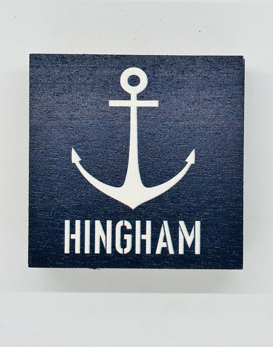 Hingham Anchor Coaster Set