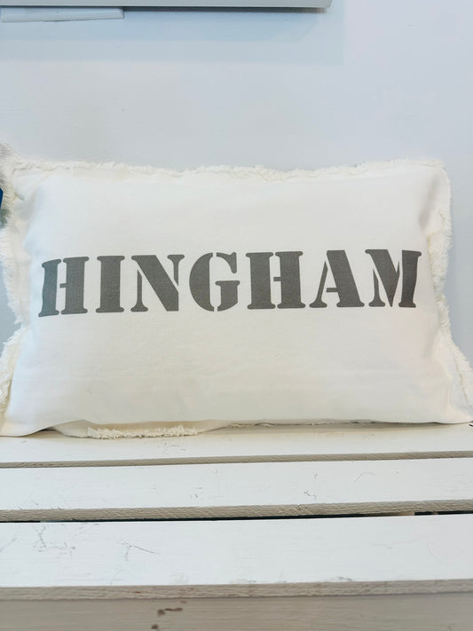 Hingham Pillow _ Gray