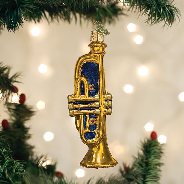 ornament of a trumpet