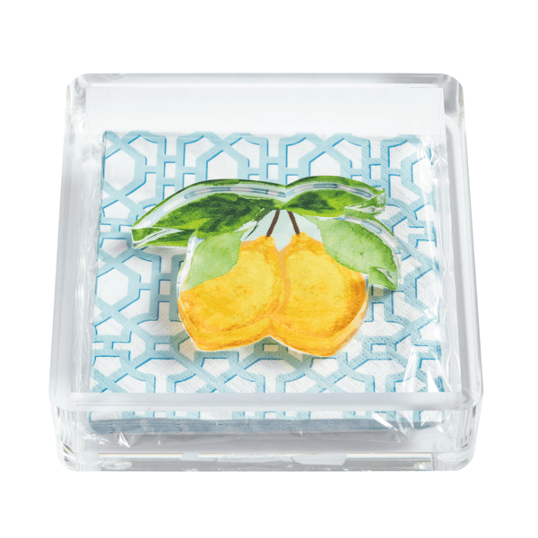 Lemon Acrylic Napkin Holder