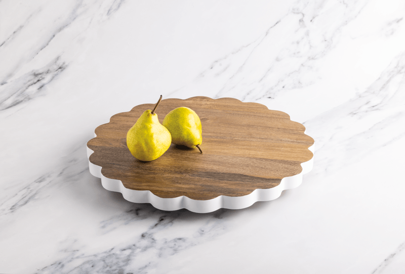 Scalloped Lazy Susan