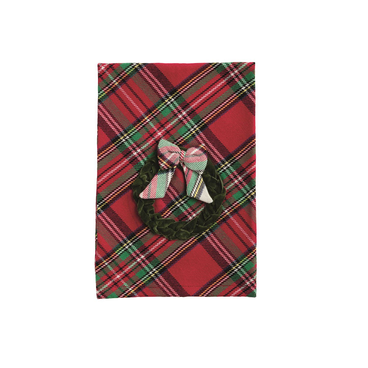 Wreath Velvet Towel