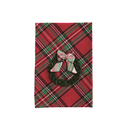Wreath Velvet Towel