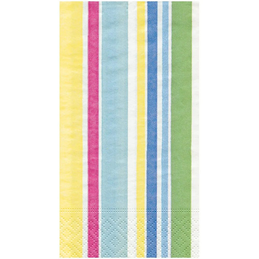 Colorful Stripe Guest Towel