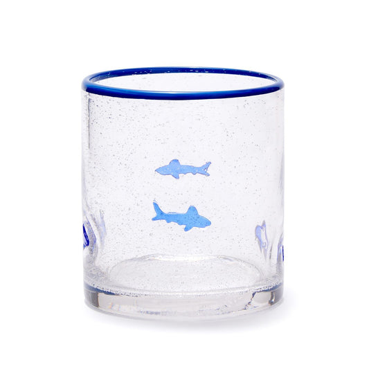 Shark Double Old Fashion Glass