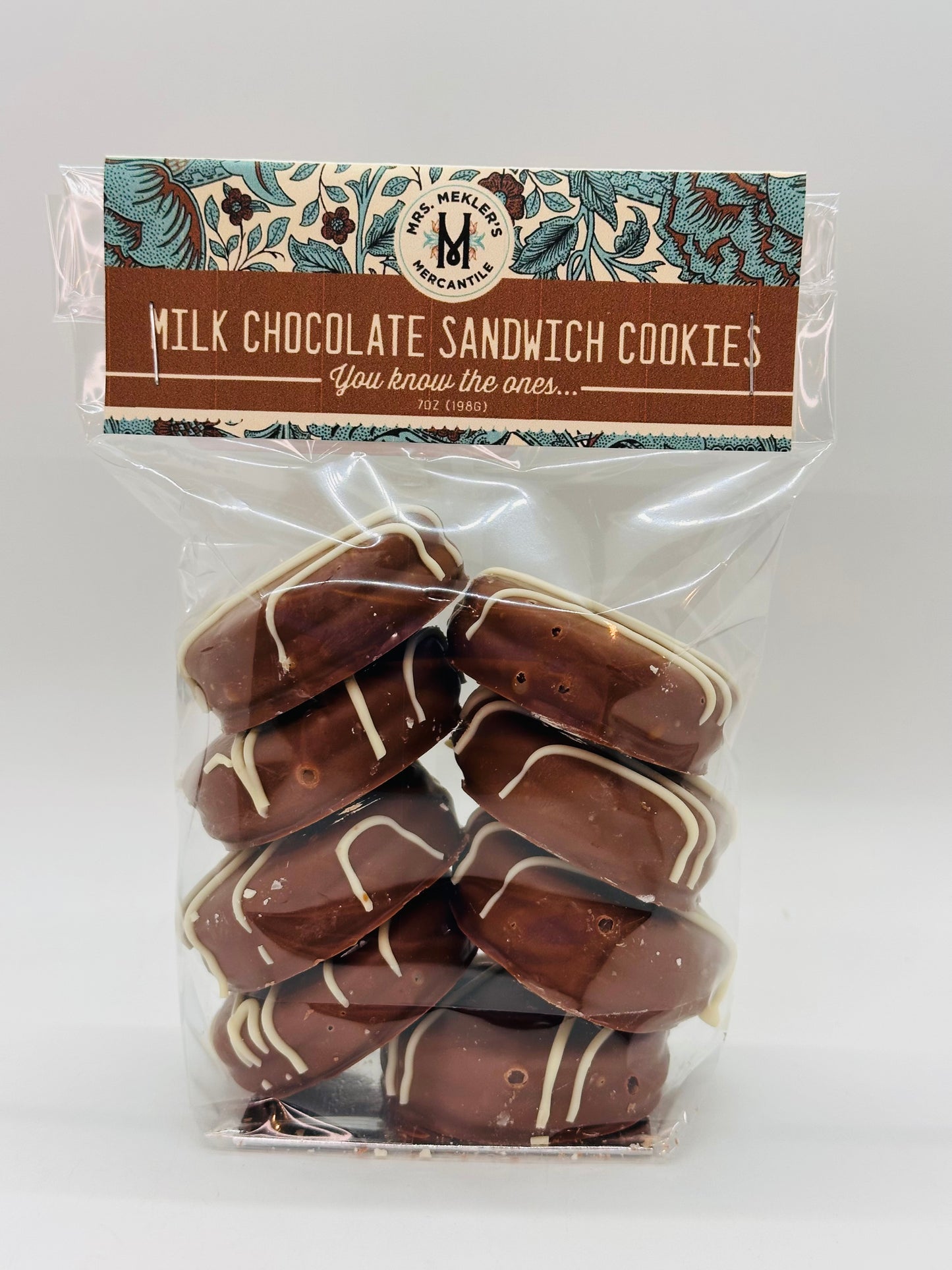 Milk Chocolate Covered Sandwich Cookies