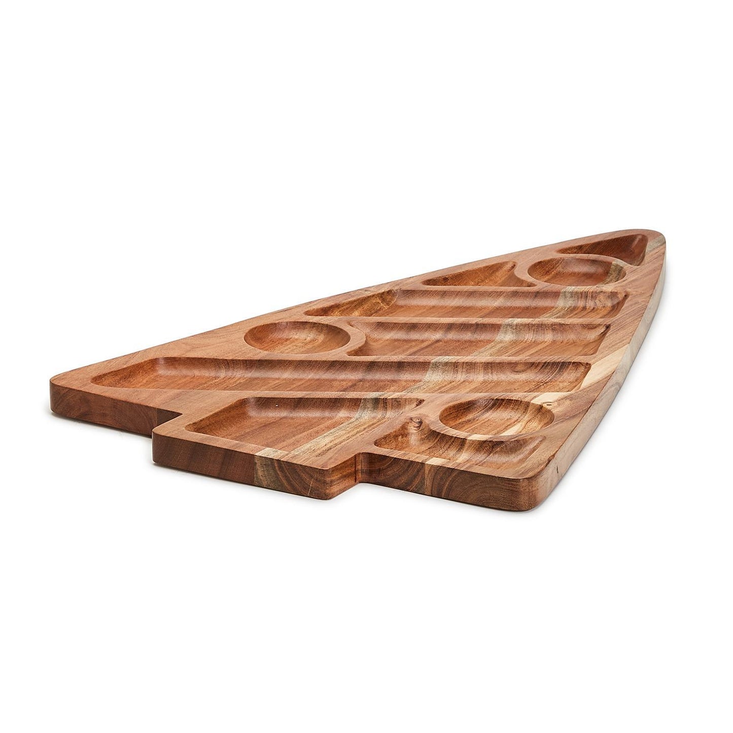 Tree Serving Board Double-Sided Sectional