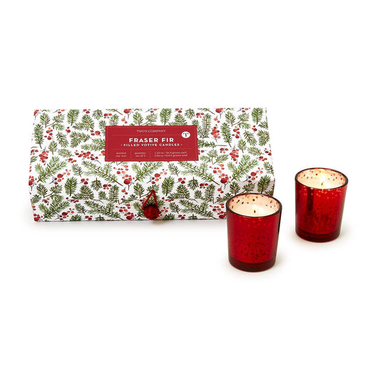 Fraser Fir (Merry Berry) Candles S/3