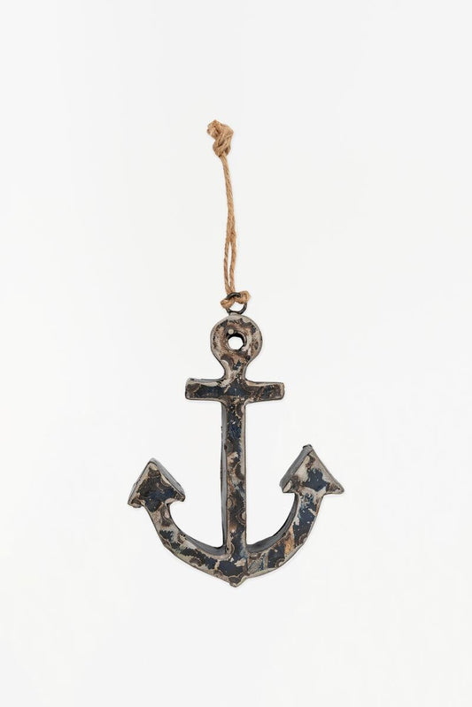 Anchor Ornament _ Navy