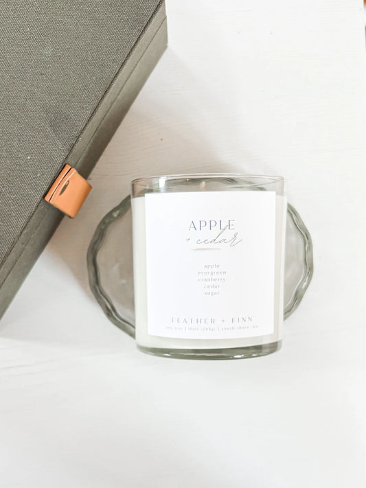 Apple + Cedar Candle