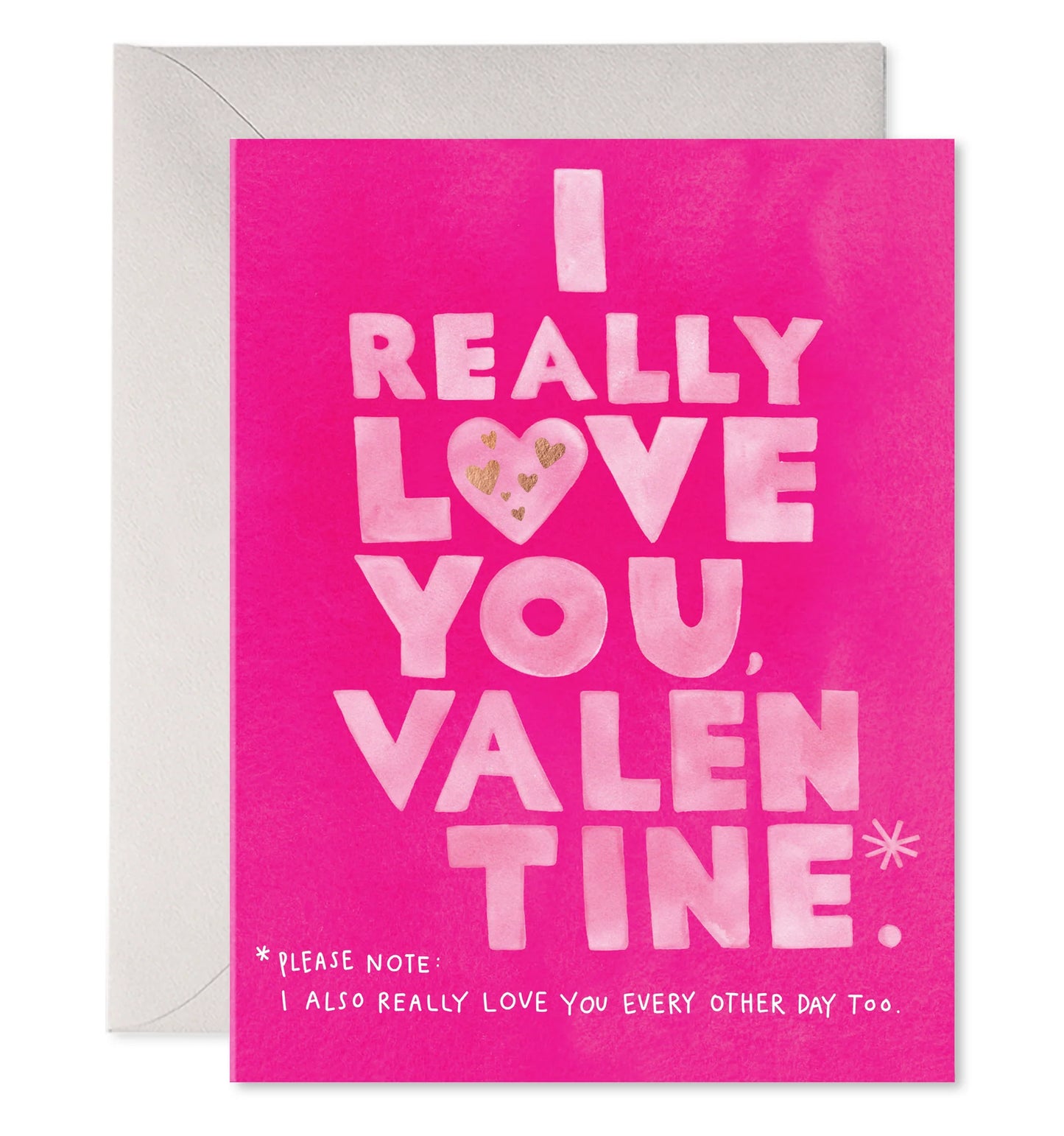 Asterisk Valentine's Day Card