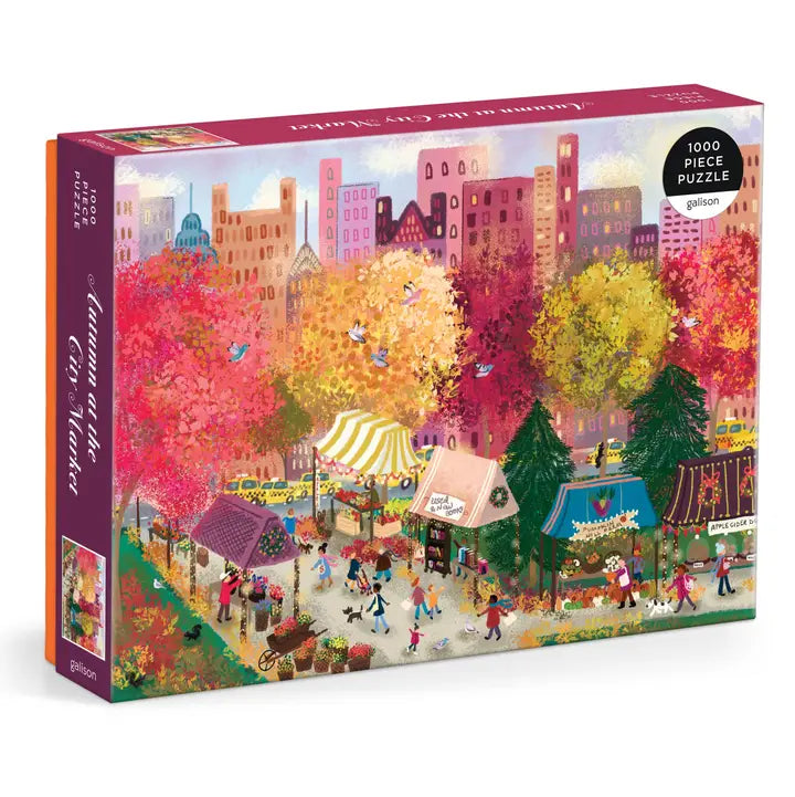 Autumn at the City Market Puzzle