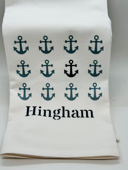 Hingham Anchor Repeat Towel