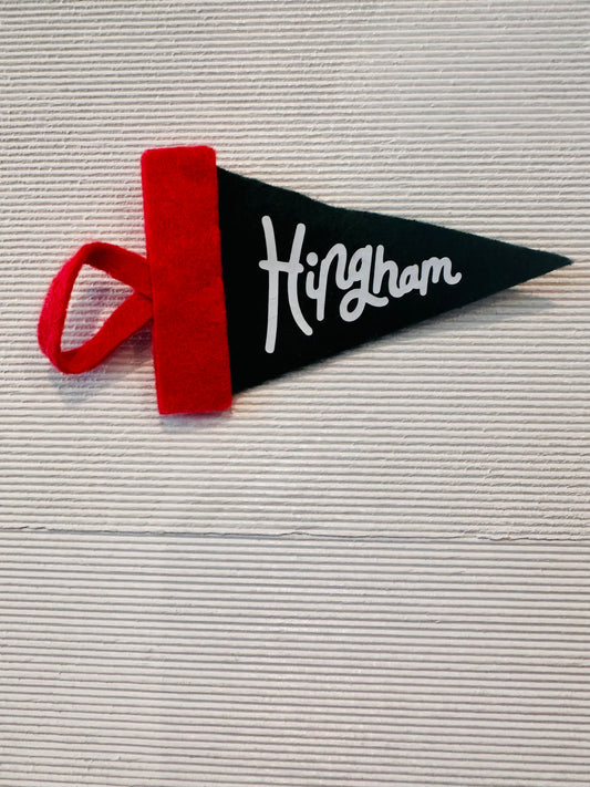 Hingham Mini Felt Flag