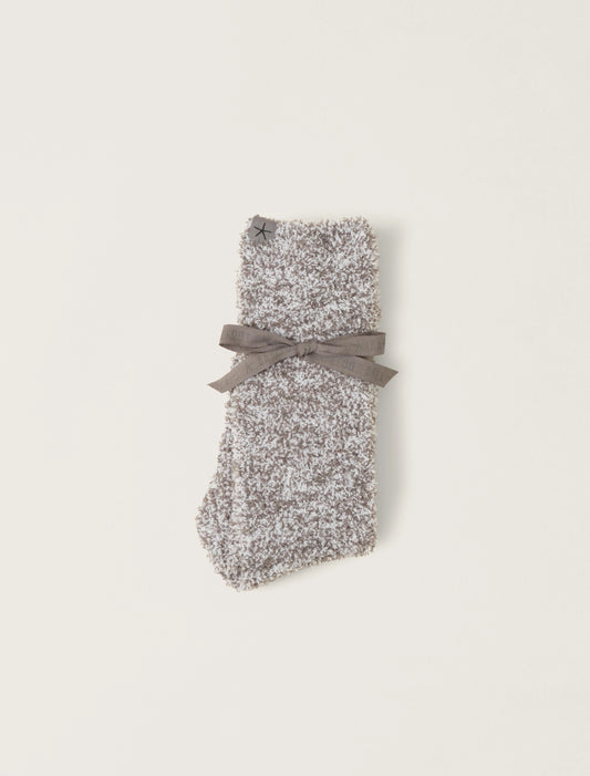 CozyChic Sock Heathered Charcoal L/XL