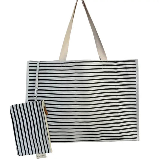 Black Stripe XL All Day Bag