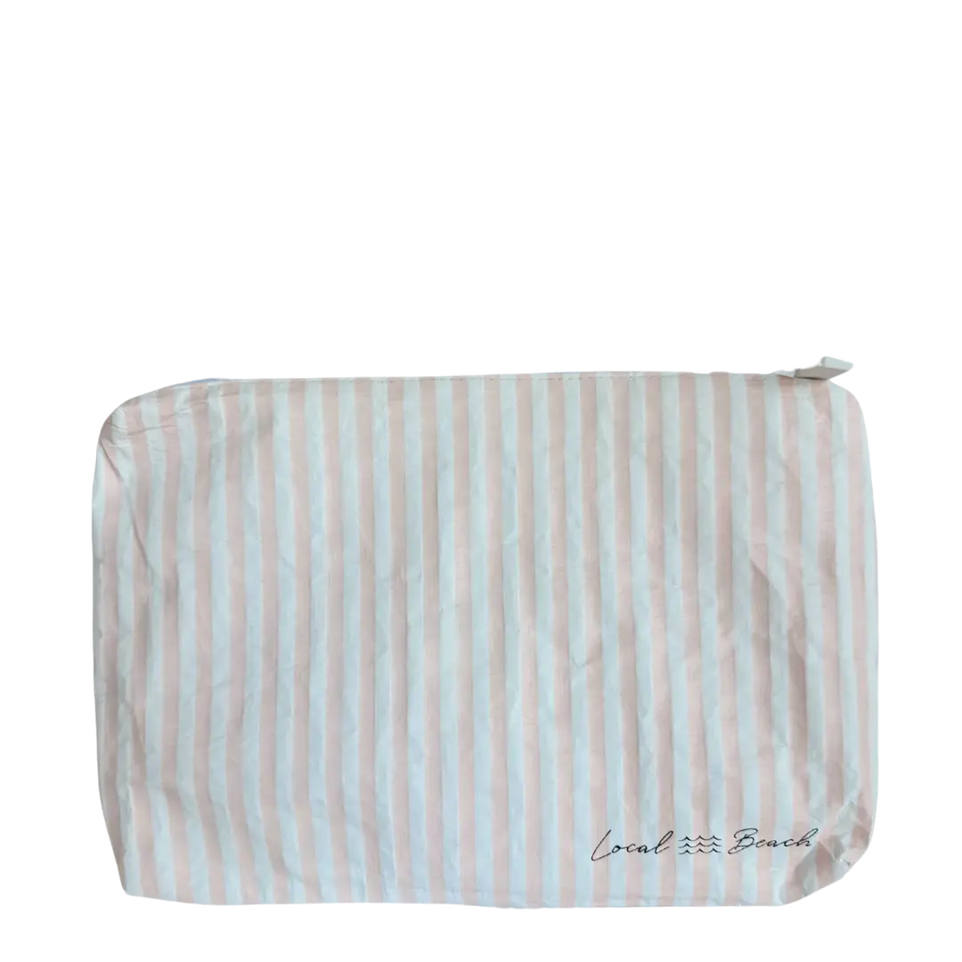 Blush Pink Water Resistant Pouch