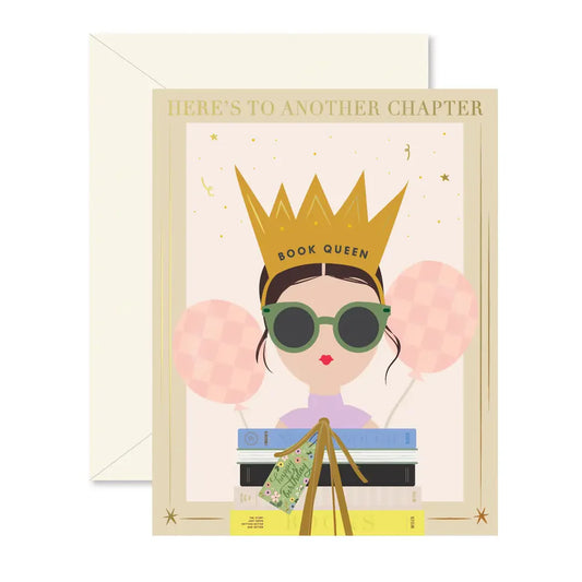 Book Queen Card