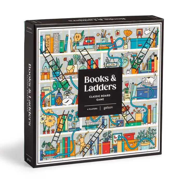 Books & Ladders Classic Board Game