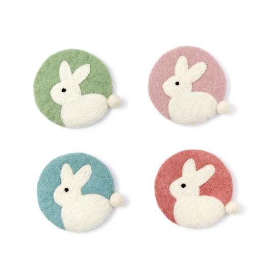 Bunny Coasters (Set of 4)