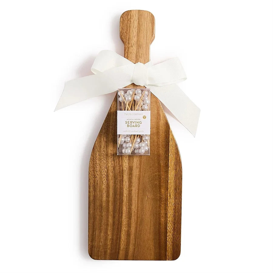 Champagne Board w/ Pearl Picks