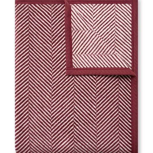 Harborview Herringbone Maroon_ Original