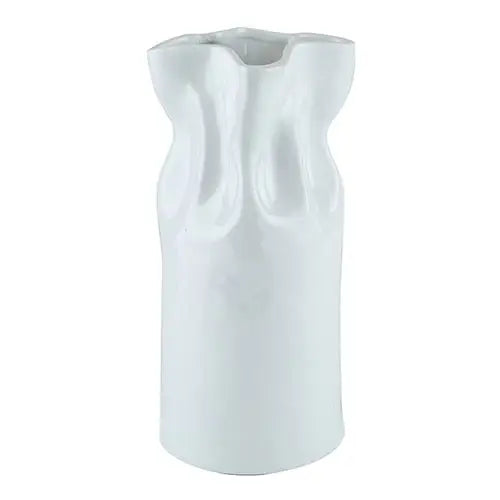 Cinched Ceramic Vase_ Large