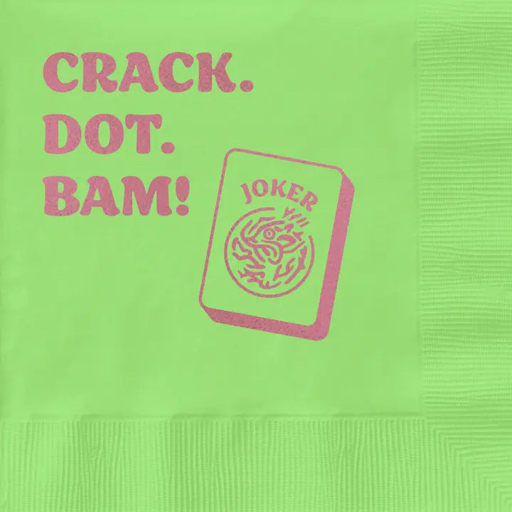 Crack Dot Bam Napkin