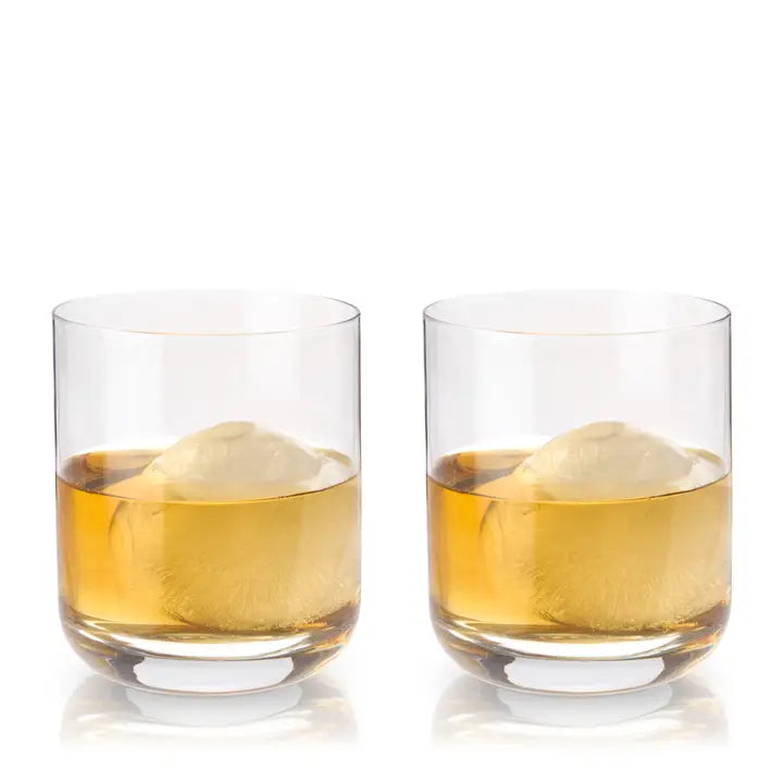 Raye Crystal Lowball Whiskey (Set of 2)