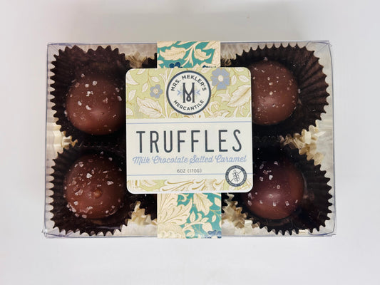 Milk Chocolate Salted Caramel Truffles